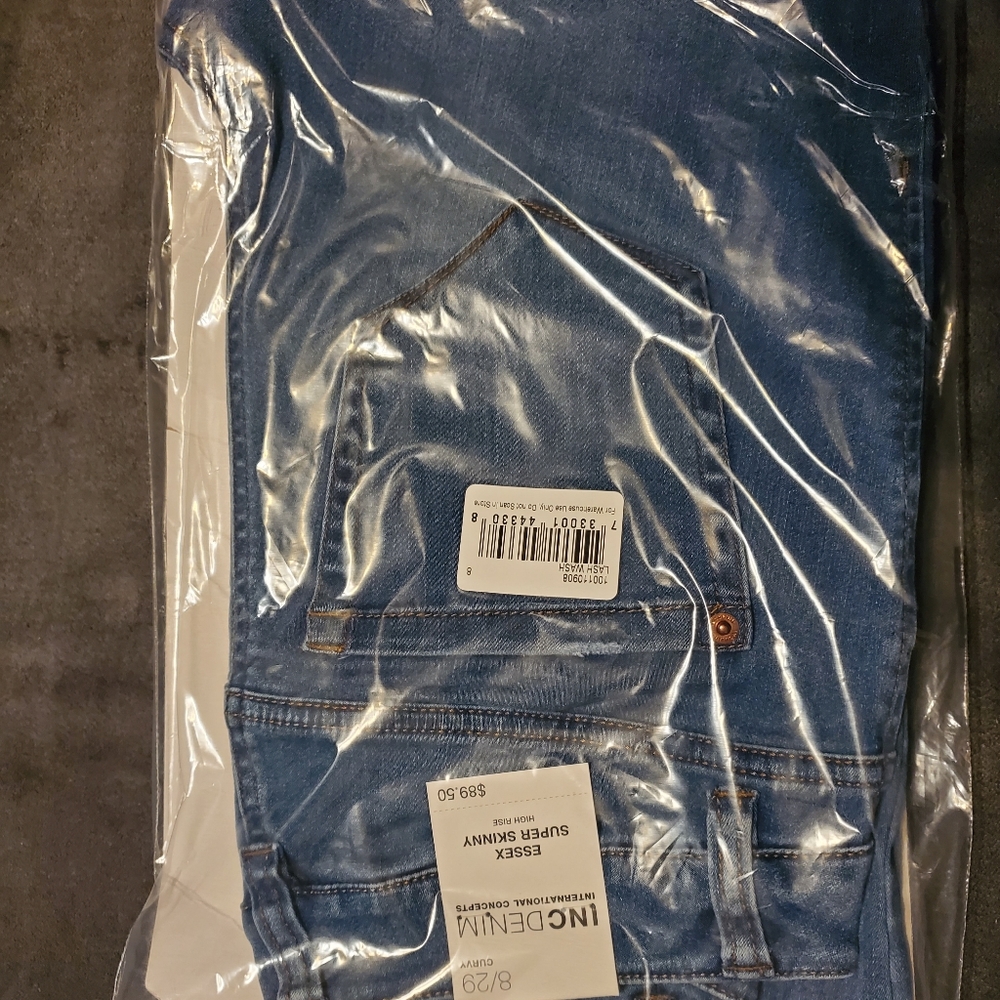 International Concepts super skinny jeans